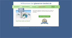 Desktop Screenshot of glaeserner-landrat.de